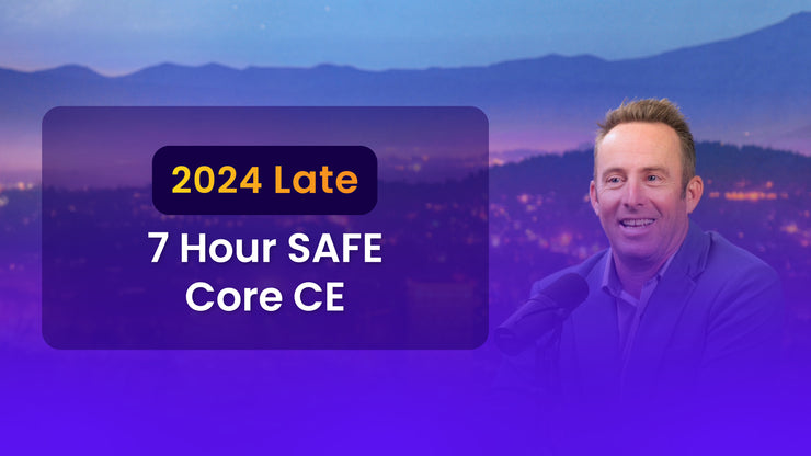 NMLS Late CE 7 Hour SAFE Core: 2024 Federal CE (16073)