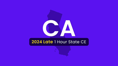 NMLS Late CE 1 Hour California-DFPI SAFE CE 2024 (15935)