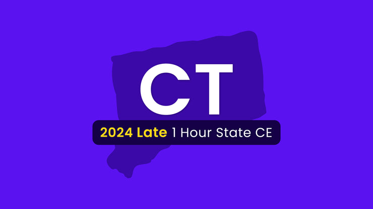 NMLS Late CE 1 Hour Connecticut SAFE CE 2024 (15851)