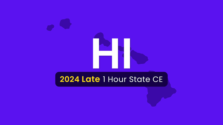 NMLS Late CE 1 Hour Hawaii SAFE CE 2024 (15534)