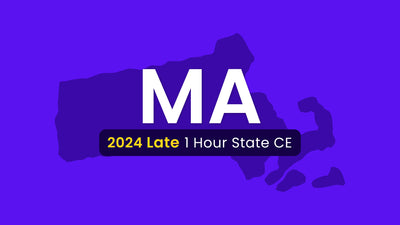 NMLS Late CE 1 Hour Massachusetts SAFE CE 2024 (15535)