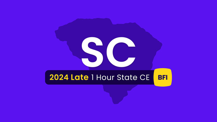 NMLS Late CE 1 Hour South Carolina-BFI SAFE CE 2024 (15978)