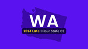 NMLS Late CE 1 Hour Washington SAFE CE 2024 (15882)