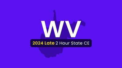 NMLS Late CE 2 Hour West Virginia SAFE CE 2024 (15860)